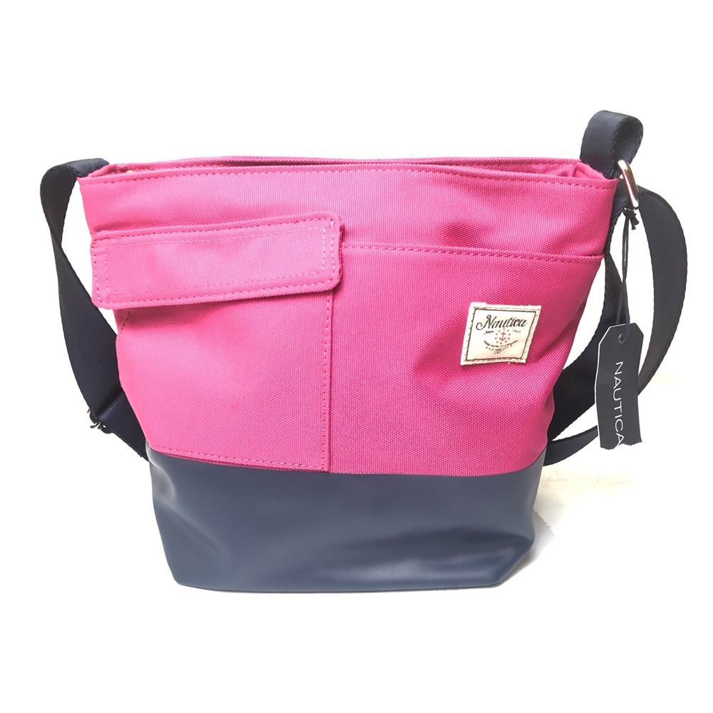 NWT NAUTICA MAINLANDER COLORBLOCK CROSSBODY BAG